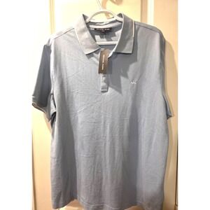 Michael Kors Men's Blue Polo Shirt NWT SZ L